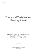 Ning Kam: Theme and Variations on Amazing Grace for solo violin